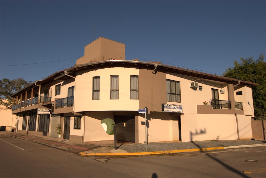 Novo Hotel Tinho Rio do Sul Exteriör bild